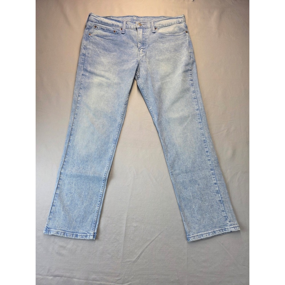 Levis 511 Slim Fit Jeans Mens 34x30 Light Wash Blue Denim 045112729